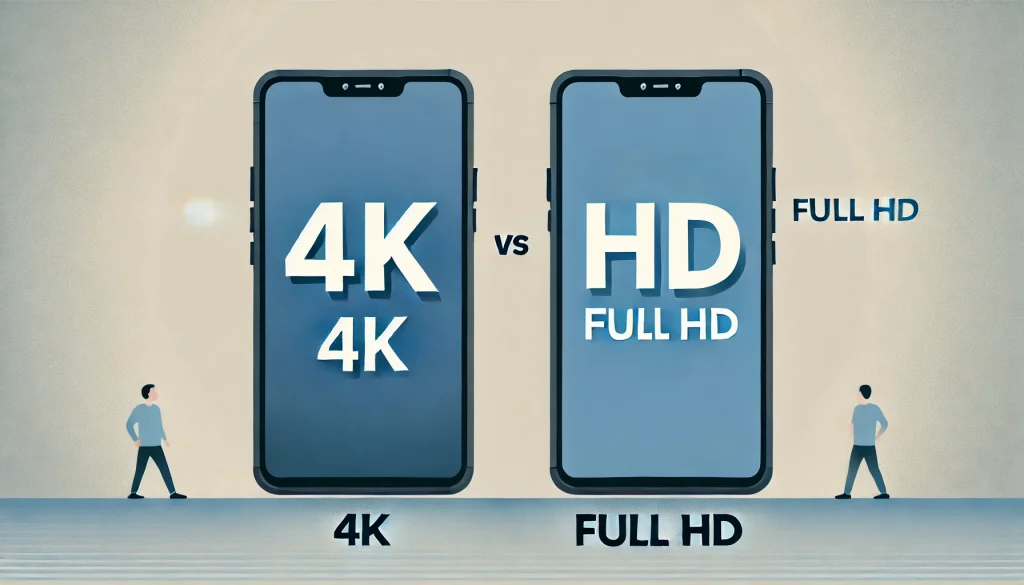 4KディスプレイとフルHDの違い