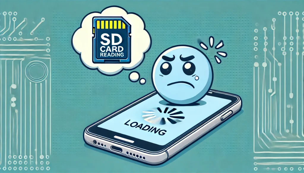 スマホのSDカードの読み込みが遅い原因と対策