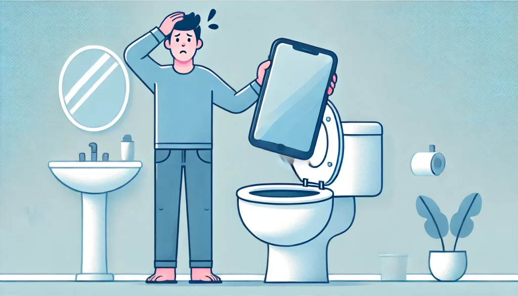 スマホをトイレに落とした時の匂いと汚れを徹底除去する方法