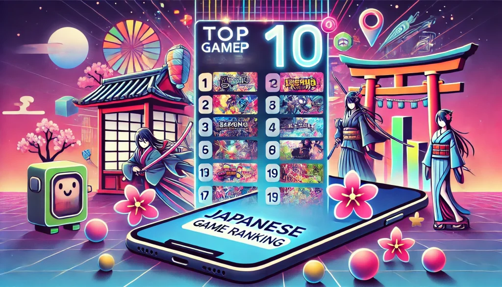 日本のスマホゲームのダウンロード数ランキング