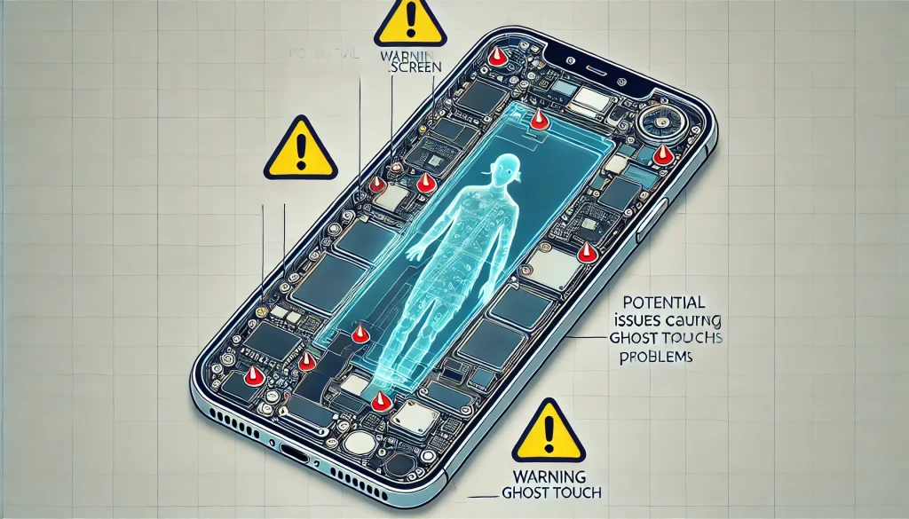 iPhoneのゴーストタッチがひどい原因と対策