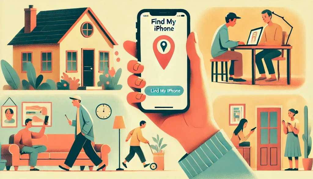 【iPhoneを探す】家族にバレるリスクを減らす方法