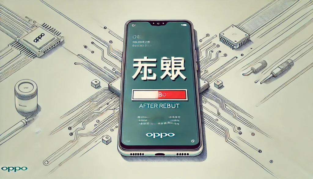 【OPPO】再起動で中国語表示になる原因と対策方法