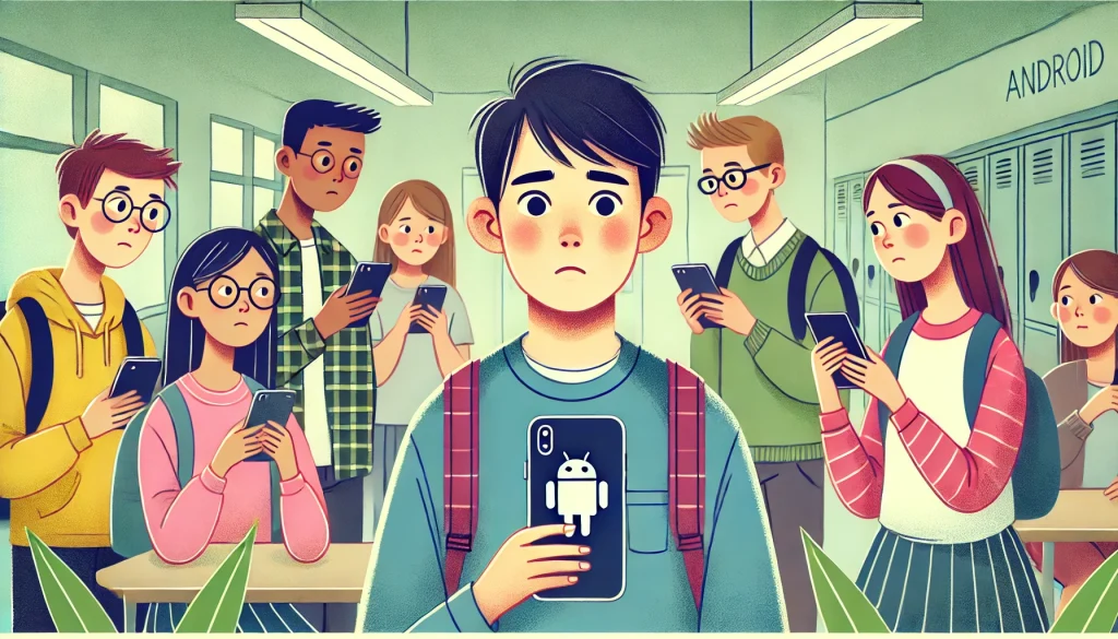 中学生にとってAndroidはダサい？その理由とは