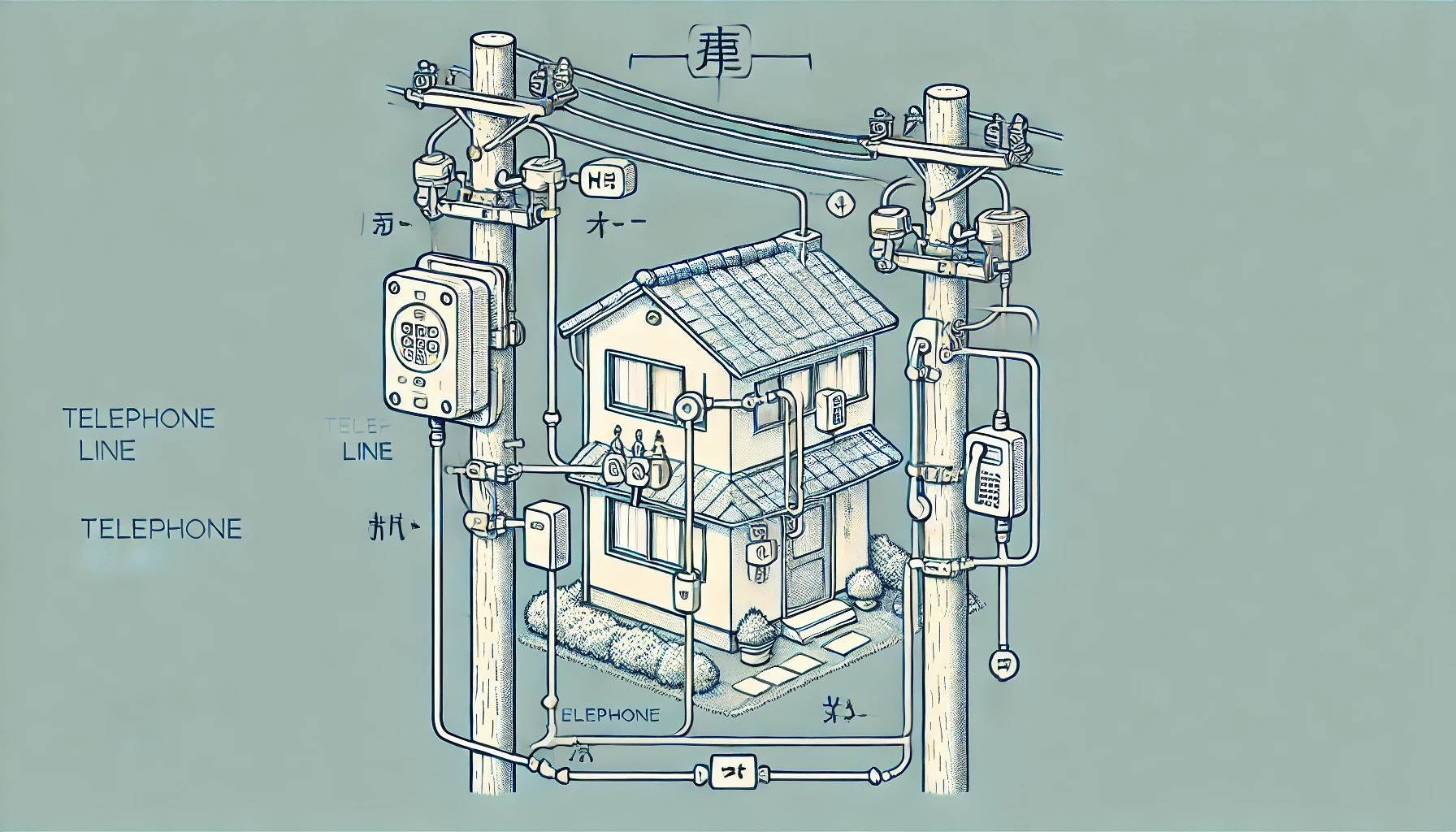 電話回線の保安器の回路図の仕組みと種類、設置方法を解説