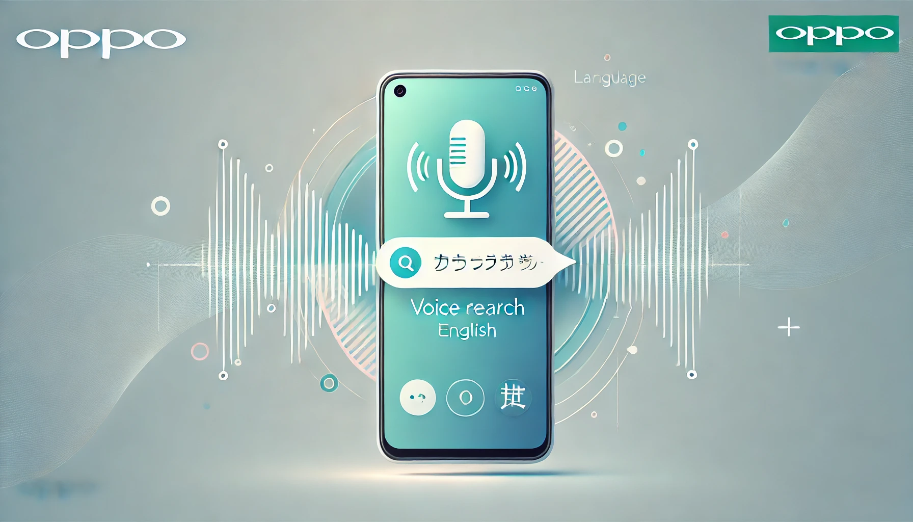 OPPOでGoogle音声検索が英語になる際の対処法と注意点